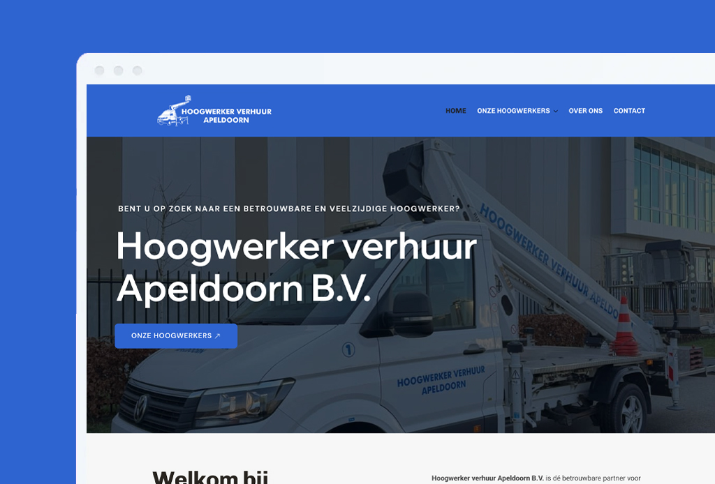 Hoogwerker verhuur Apeldoorn B.V.